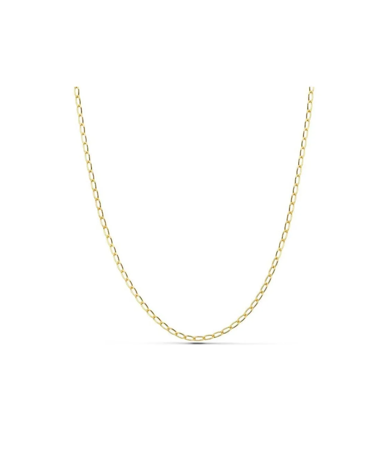 Cadena Eslabones Bilbao, 2 Mm 9 Ktes 45Cm<Alda Joyeros Best Sale