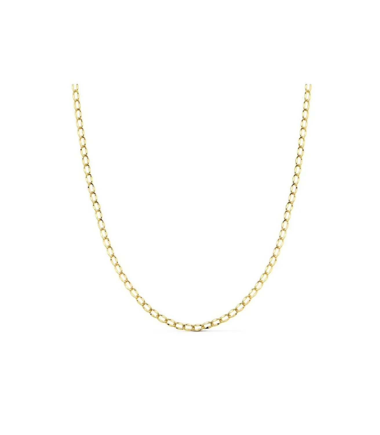 Cadena Eslabones Bilbao, 2 Mm 18 Ktes 45Cm<Alda Joyeros Fashion