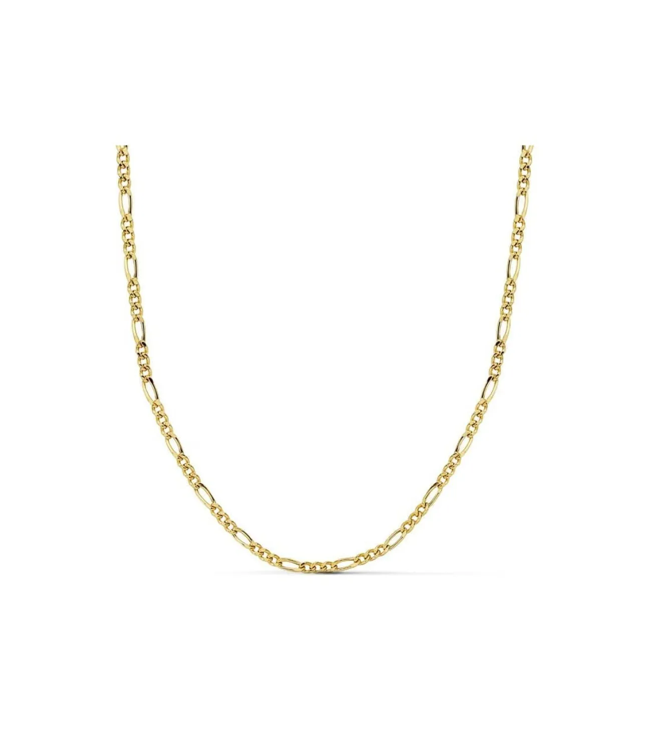 Cadena Eslabones 3X1 2 Mm Oro 18K 50 Cm<Alda Joyeros Shop