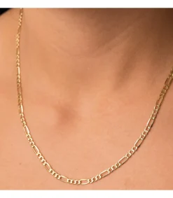 Cadena Figaro Oro Amarillo 18K 3.5 Mm 50Cm<Alda Joyeros Clearance