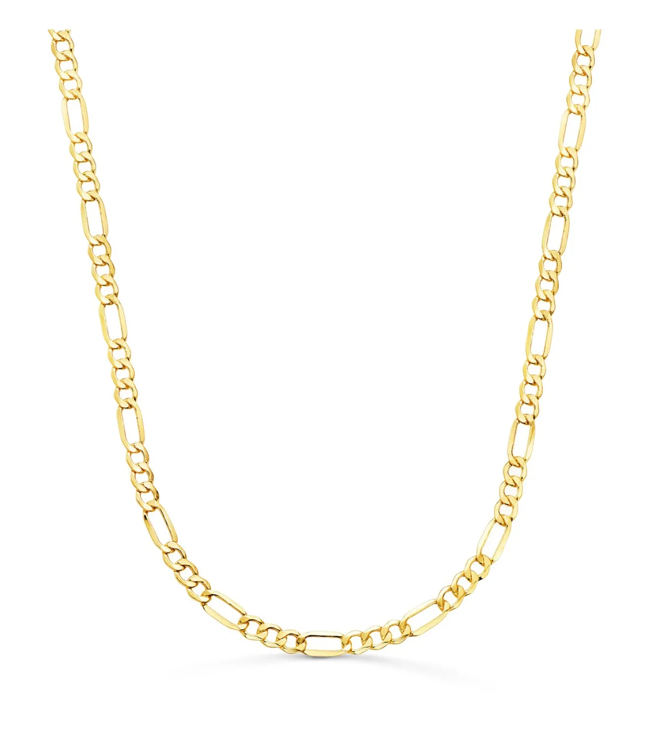 Cadena Figaro Oro Amarillo 18K 3.5 Mm 60Cm<Alda Joyeros Sale
