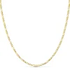 Cadena Figaro Oro Amarillo 18K 2Mm 50Cm<Alda Joyeros Fashion