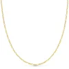 Cadena Figaro 3X1 Oro 18K 1Mm 60Cm<Alda Joyeros Fashion