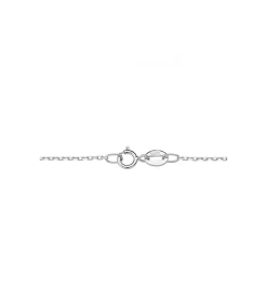Cadena Forzada 18 K Oro Blanco 45 Cm<Alda Joyeros Sale