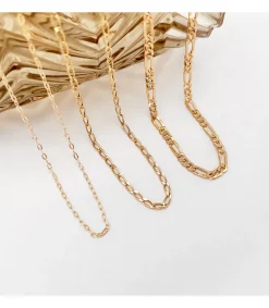 Cadena Forzada 1 Mm 18 Ktes 45Cm<Alda Joyeros Shop