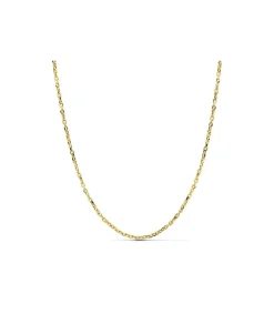 Cadena Forzada 2 Mm 18 Ktes 50 Cm<Alda Joyeros Shop