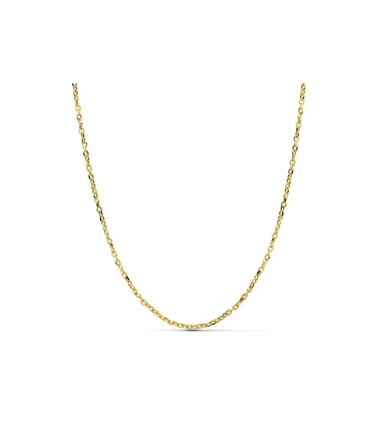 Cadena Forzada 2 Mm 18 Ktes 50 Cm<Alda Joyeros Shop