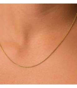 Cadena Forzada 1.2 Mm Oro 18K 45 Cm<Alda Joyeros Sale