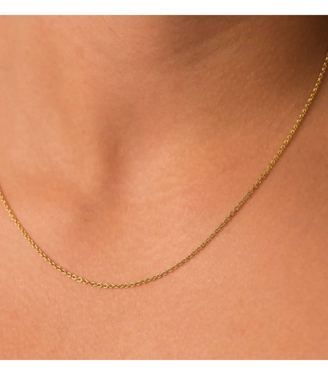 Cadena Forzada 1.2 Mm Oro 18K 45 Cm<Alda Joyeros Sale