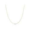 Cadena Forzada Diamantada 18K 1Mm 50Cm<Alda Joyeros Best