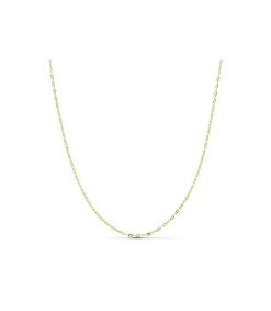 Cadena Forzada Diamantada 18K 1Mm 45Cm<Alda Joyeros Hot