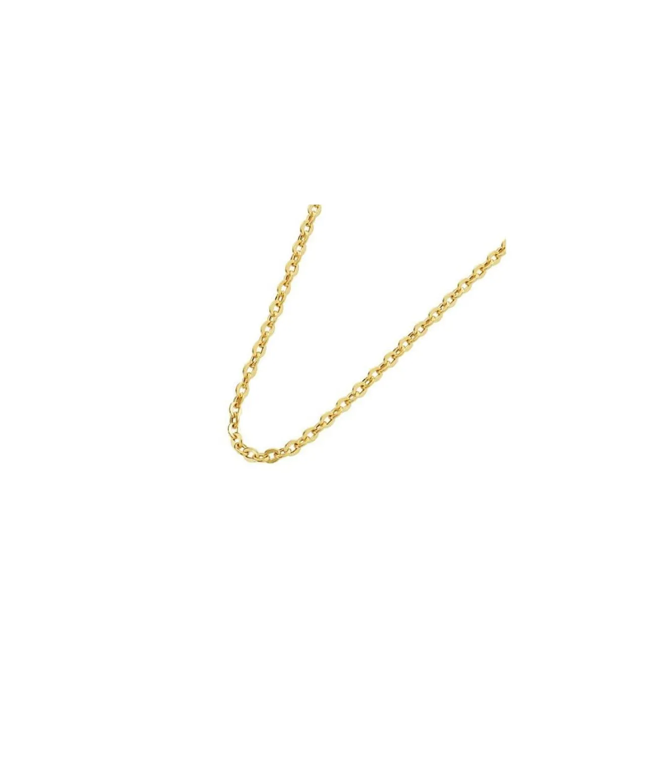 Cadena Forzada 2Mm 18 Ktes 45Cm<Alda Joyeros New