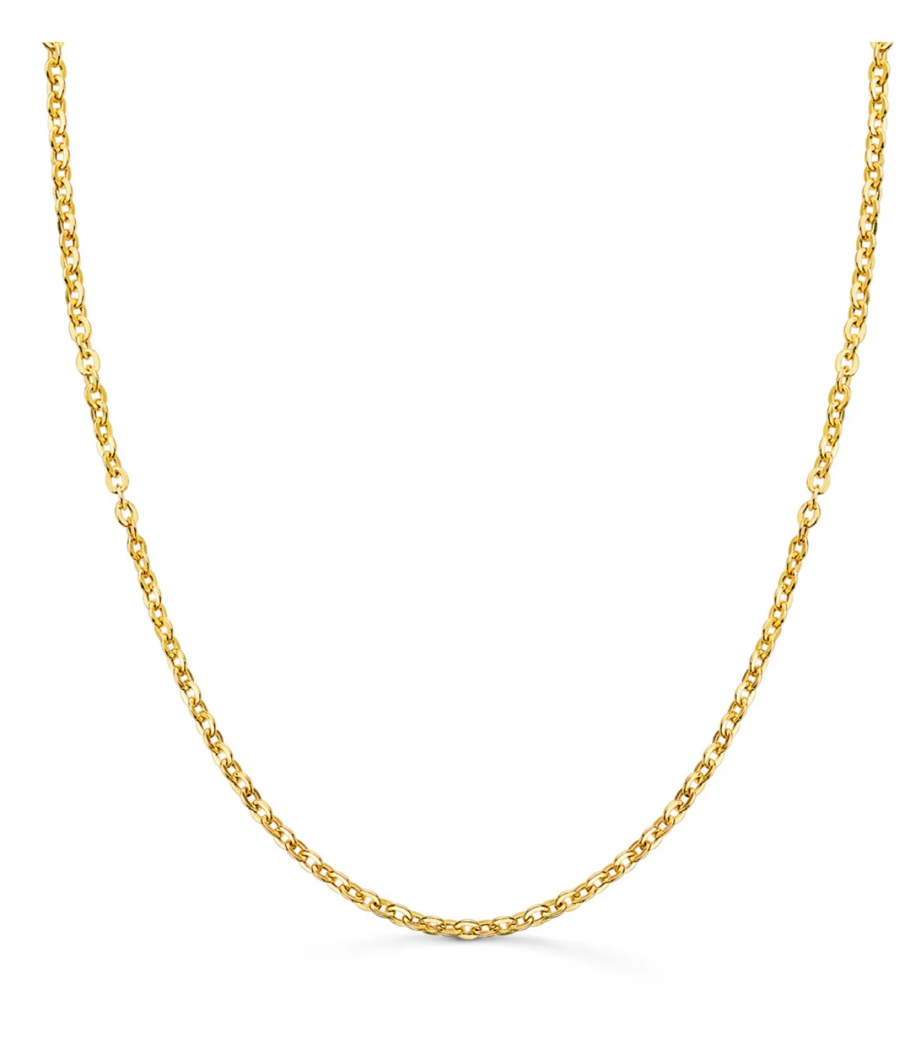 Cadena Forzada 2Mm 18 Ktes 50Cm<Alda Joyeros Best