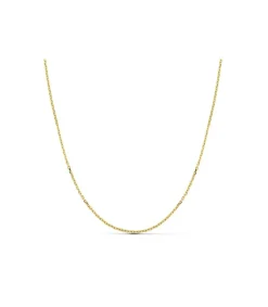 Cadena Forzada 1.5Mm Oro 18 K 45 Cm<Alda Joyeros Clearance