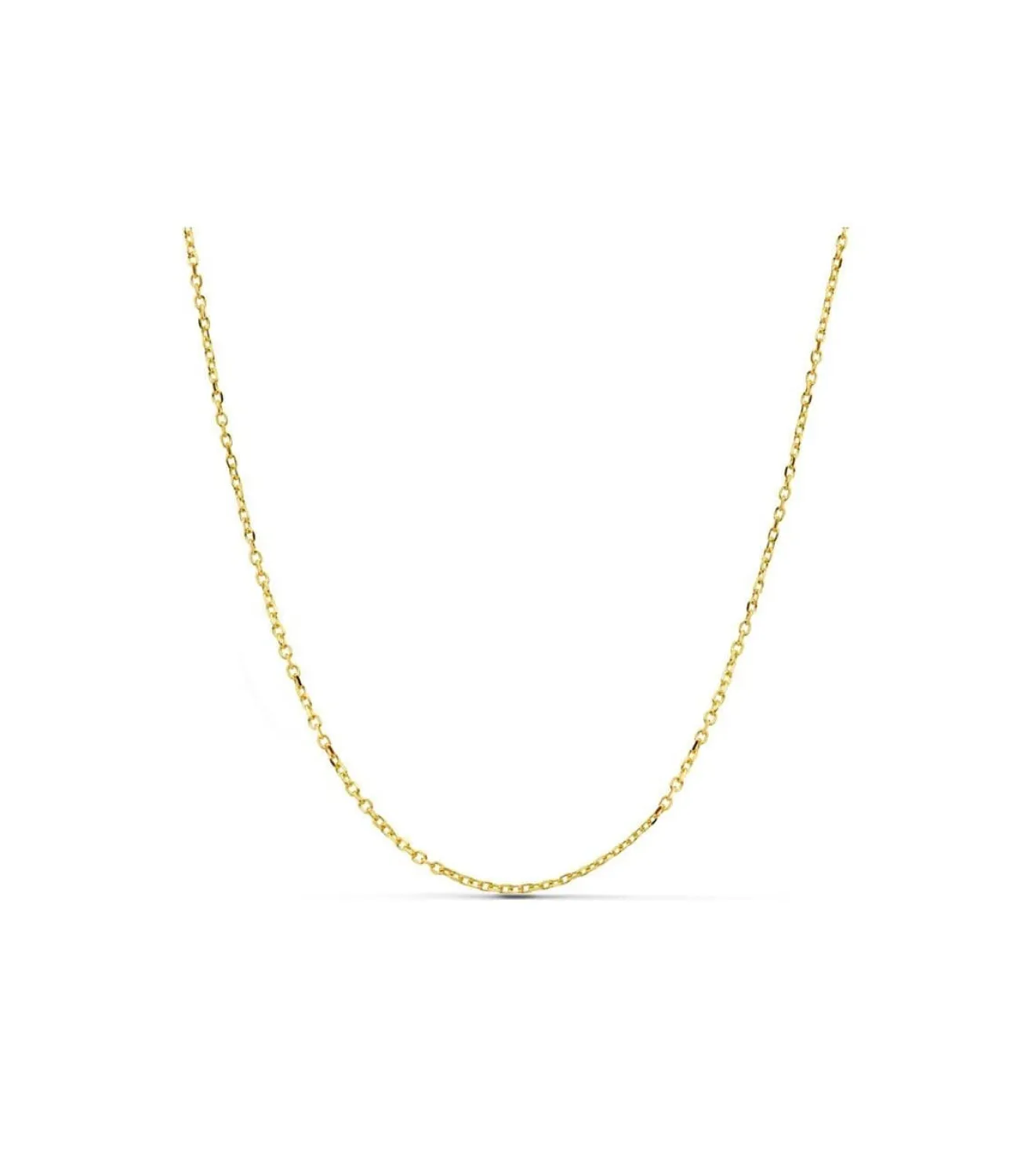 Cadena Forzada 1.2Mm Oro 18 K 45Cm<Alda Joyeros Best