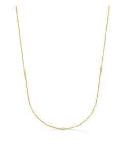 Cadena Forzada 1Mm Oro 18K 45 Cm<Alda Joyeros Fashion