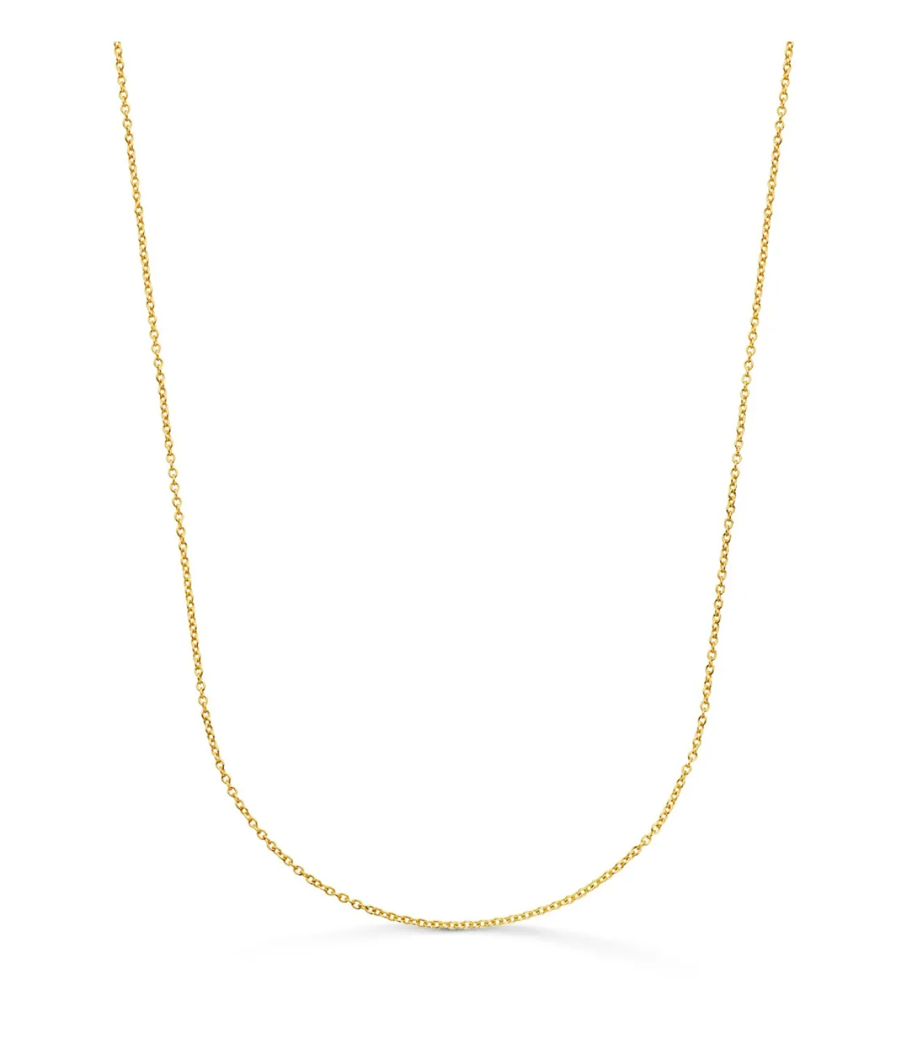 Cadena Forzada 1Mm Oro 18K 45 Cm<Alda Joyeros Fashion