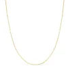 Cadena Forzada Oro 18K Cubos 1 Mm 40Cm<Alda Joyeros Cheap