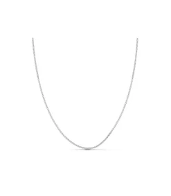 Cadena Oro Blanco Barbada 1 Mm 45Cm<Alda Joyeros Store