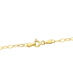 Cadena Oro 18K 2.5 Mm 45 Cm Forzada Tallada<Alda Joyeros Cheap