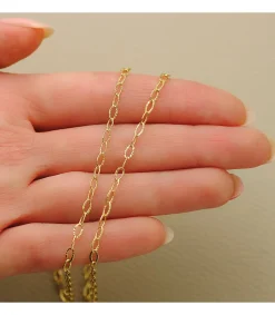 Cadena Oro 18K 2.5 Mm 45 Cm Forzada Tallada<Alda Joyeros Cheap