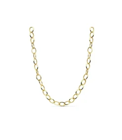 Cadena Oro 18K. Eslabon Oval. 45Cm<Alda Joyeros Discount
