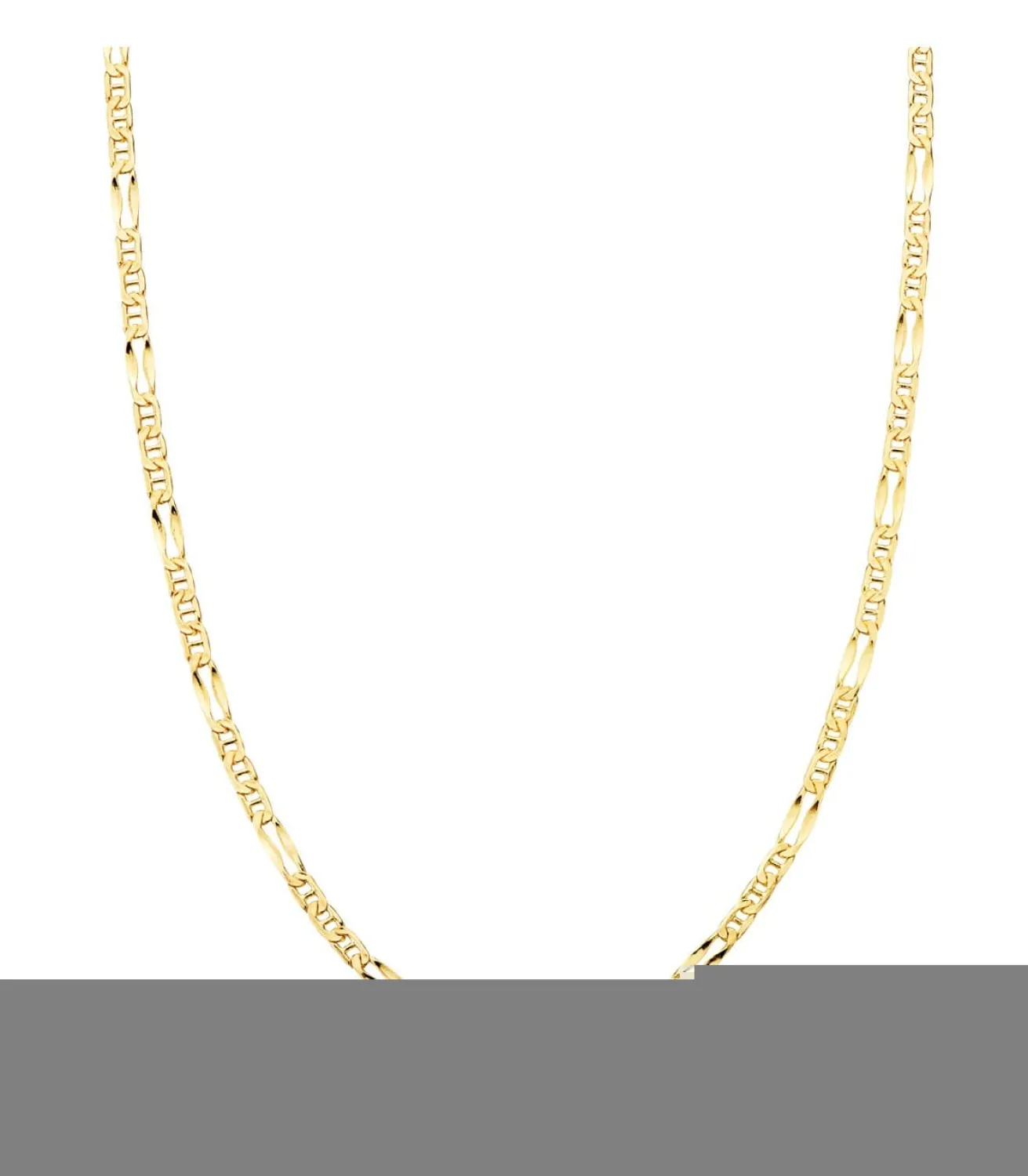 Cadena Oro 18K Figaro Ancla 2 Mm 50 Cm<Alda Joyeros Best