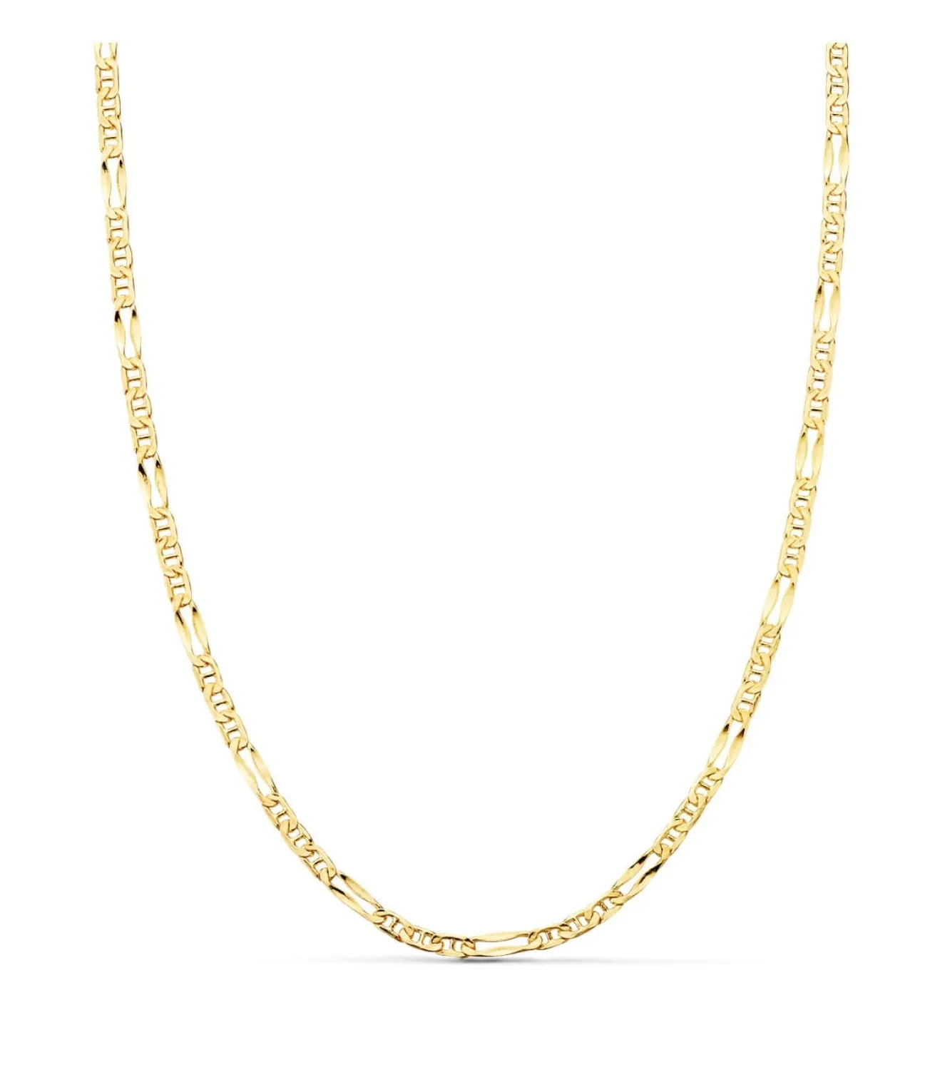 Cadena Oro 18K Figaro Ancla 2 Mm 60 Cm<Alda Joyeros Hot