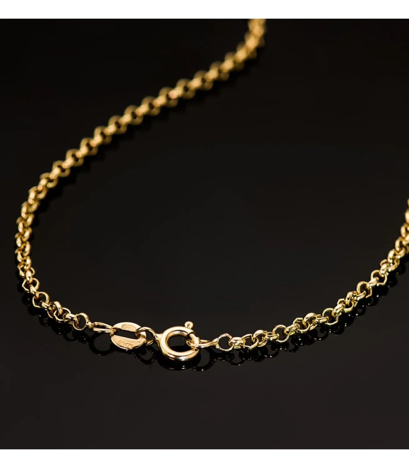 Cadena Rolo 2.5 Mm Oro 18K 45 Cm<Alda Joyeros Best Sale