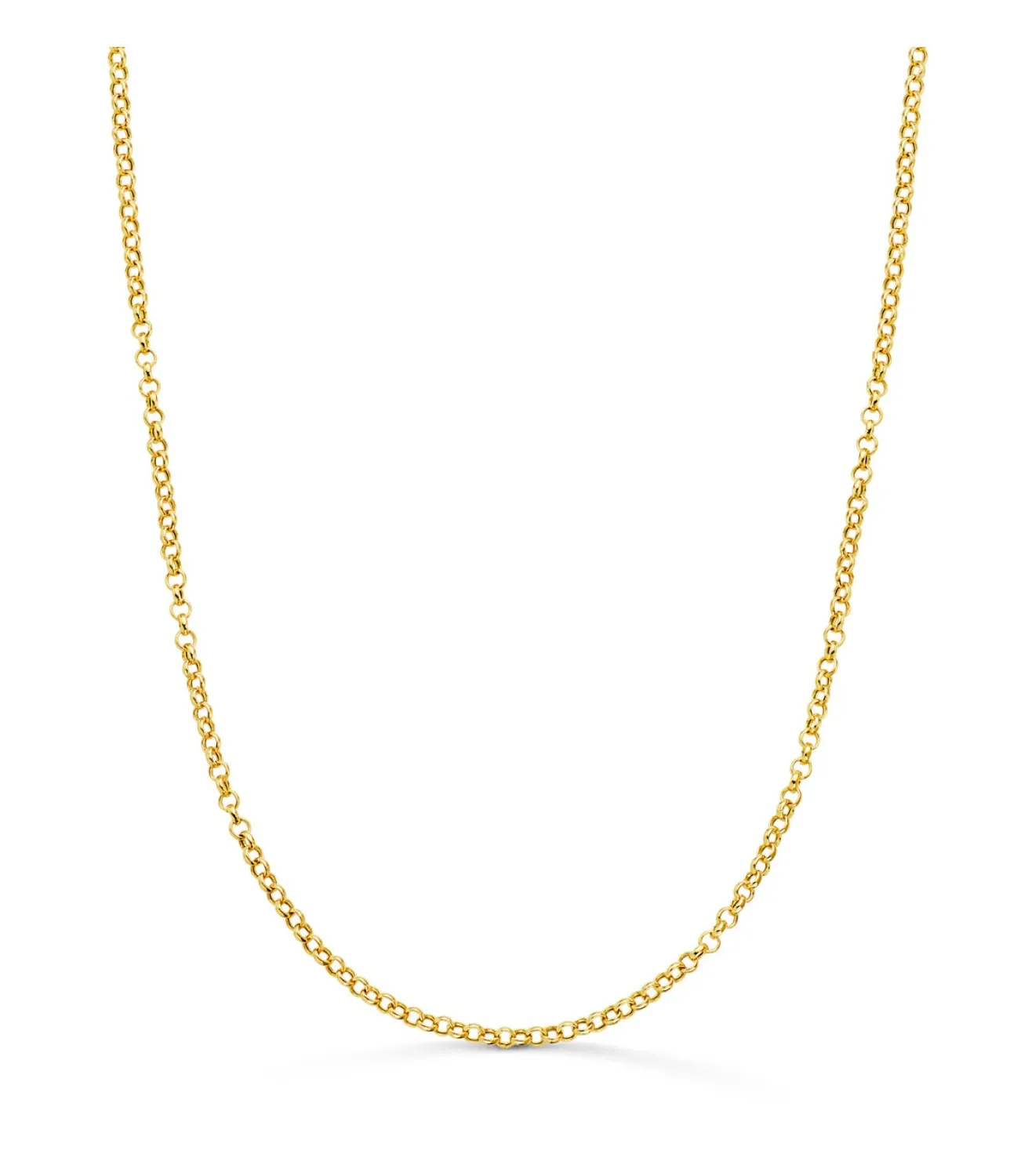 Cadena Rolo 2 Mm Oro 18K 50 Cm<Alda Joyeros Fashion