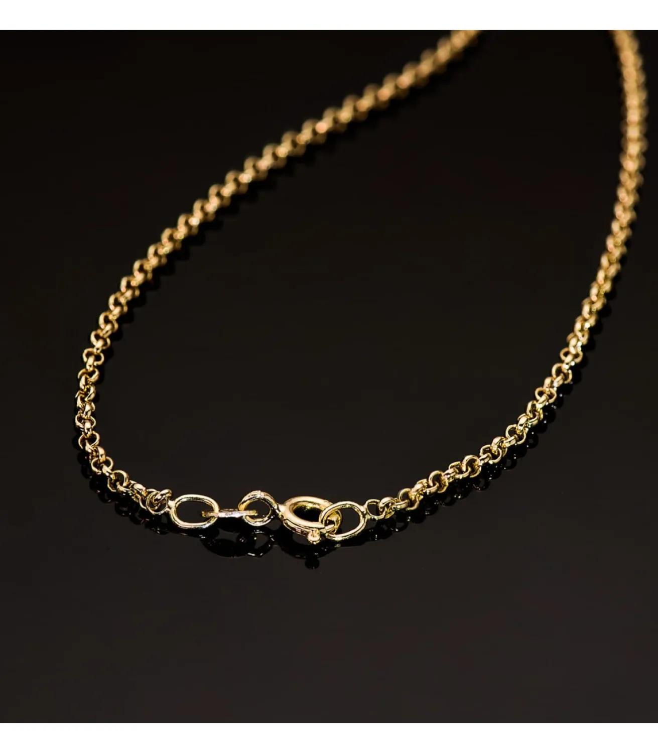 Cadena Rolo 2 Mm Oro 18K 50 Cm<Alda Joyeros Fashion