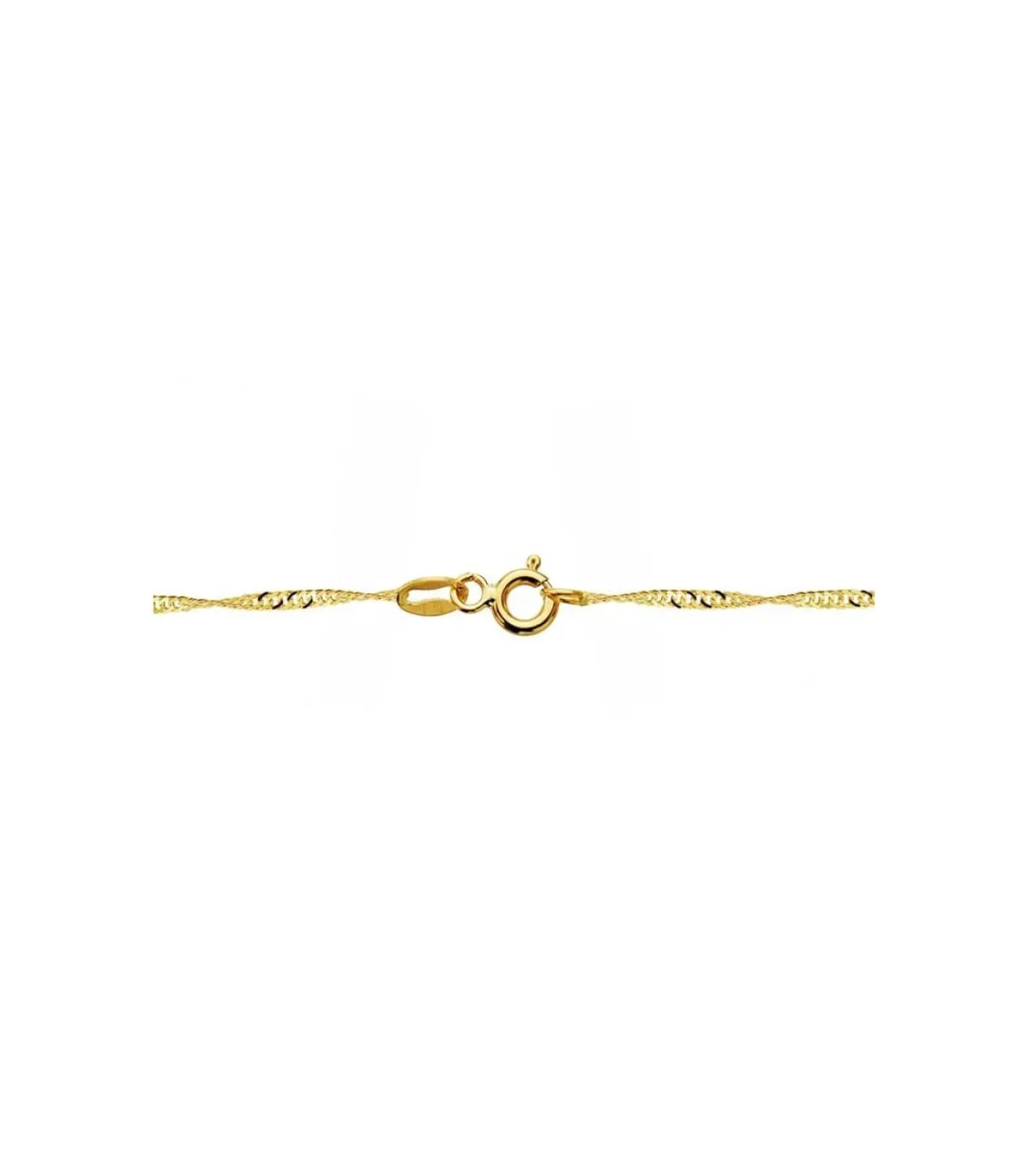 Cadena Singapur 1.5 Mm 18 Ktes 45 Cm<Alda Joyeros Best