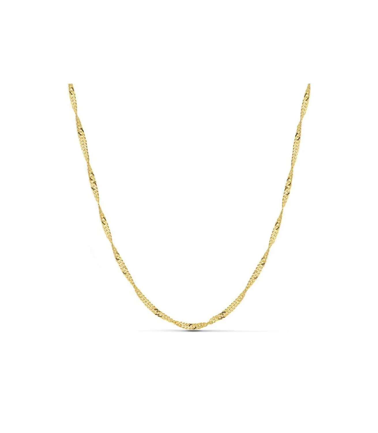 Cadena Singapur 2.5 Mm 18 Ktes 50 Cm<Alda Joyeros New