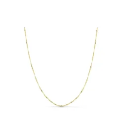 Cadena Singapur 1 Mm 18 Ktes 45 Cm<Alda Joyeros Store