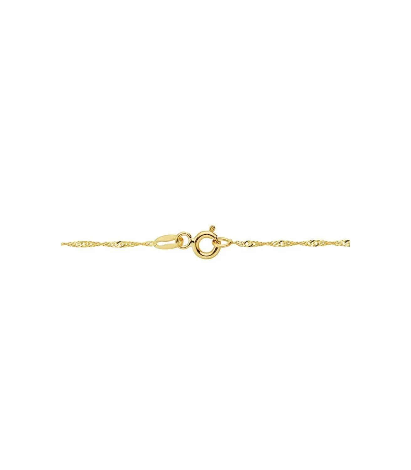 Cadena Singapur 1.2 Mm18 Ktes 40 Cm<Alda Joyeros Store