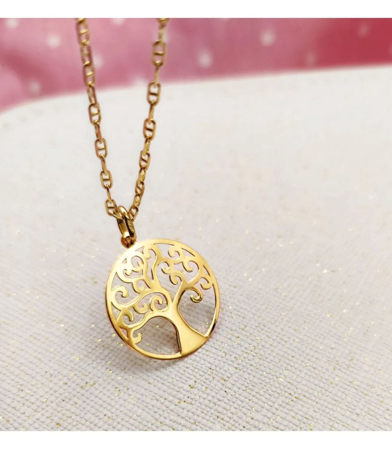 Colgante Arbol De La Vida Oro 18K 20Mm<Alda Joyeros Fashion
