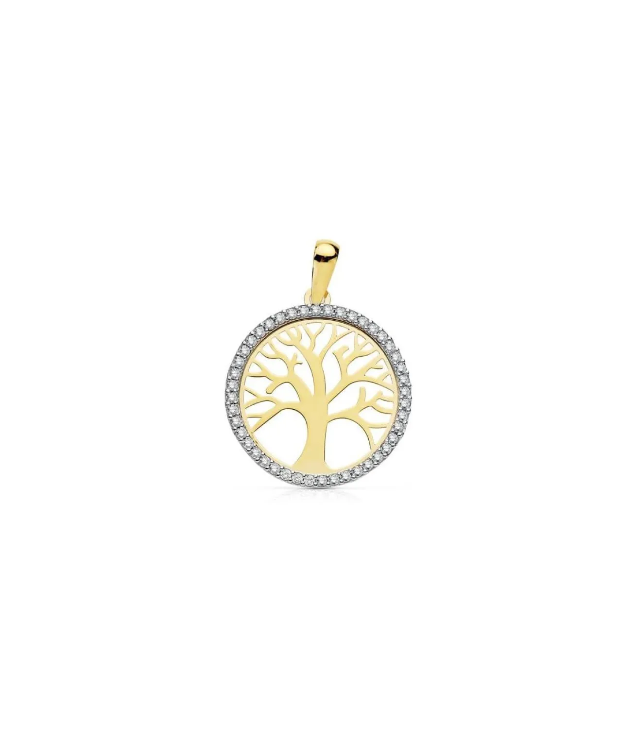 Colgante Arbol De La Vida 18 Ktes 20 Mm<Alda Joyeros Best
