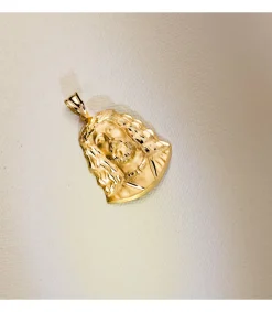 Colgante Busto De Cristo Oro Amarillo 18K 30 Mm<Alda Joyeros Cheap