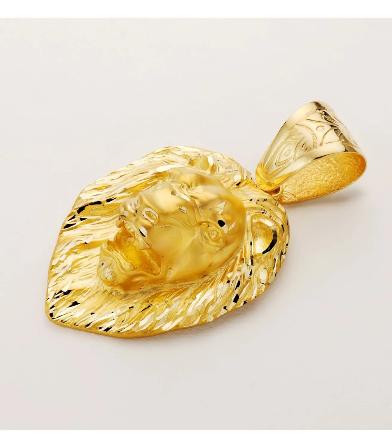 Colgante Cabeza Leon Oro Amarillo 18K<Alda Joyeros Best