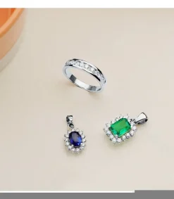 Colgante Carrie Oro 18K Esmeralda Y Diamantes<Alda Joyeros Best