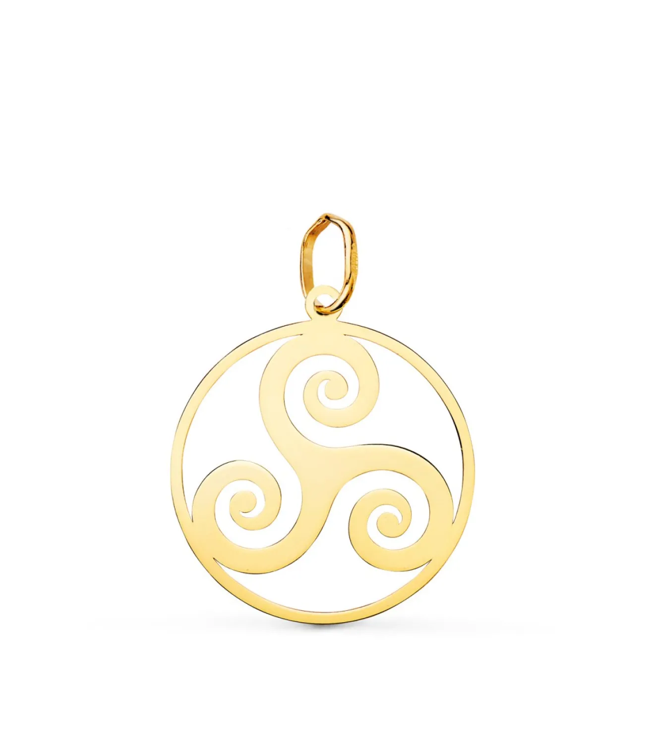 Colgante Celta Triskel Oro 18K 20Mm<Alda Joyeros Sale