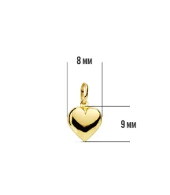 Colgante Corazon Mini 18 Ktes<Alda Joyeros Hot