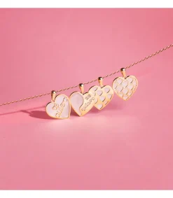 Colgante Corazon Nacar Te Quiero Oro 18 K<Alda Joyeros Hot