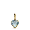 Colgante Corazon Oro 18K 5 Mm Aguamarina<Alda Joyeros Online