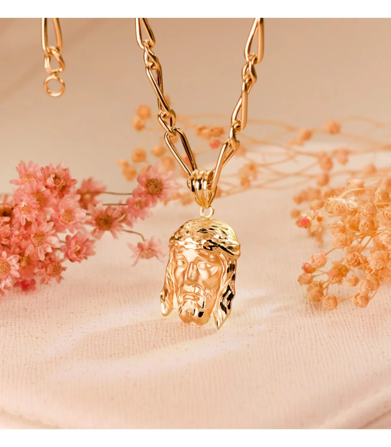 Colgante Cristo Buena Muerte Oro 18K 20Mm<Alda Joyeros Online
