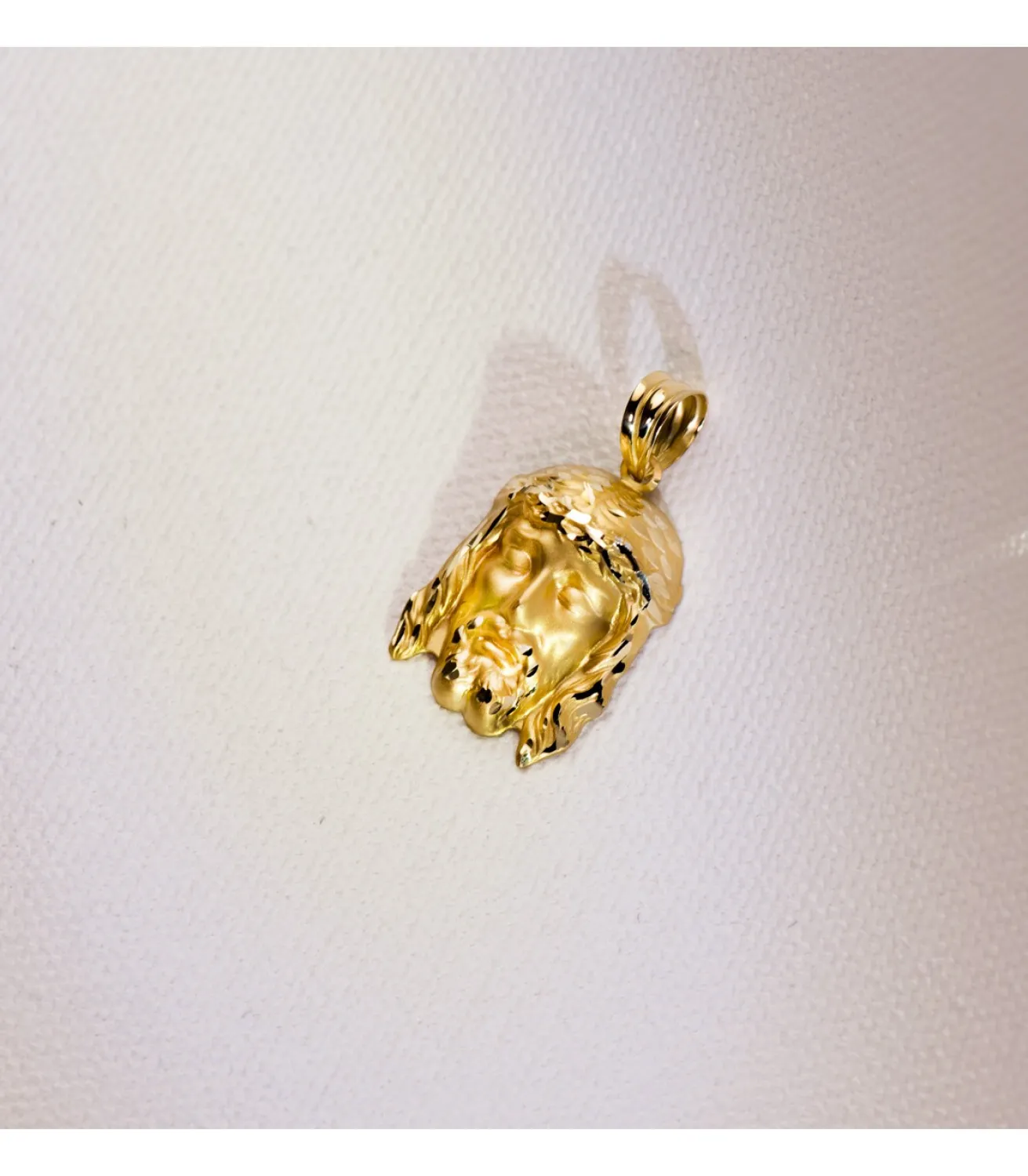 Colgante Cristo Buena Muerte Oro 18K 24Mm<Alda Joyeros Hot