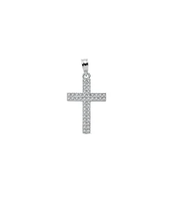 Colgante Cruz 18 Ktes 22 Mm.<Alda Joyeros Online