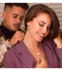 Colgante Cruz Caravaca Circonitas Oro Amarillo 18K 18Mm<Alda Joyeros Hot