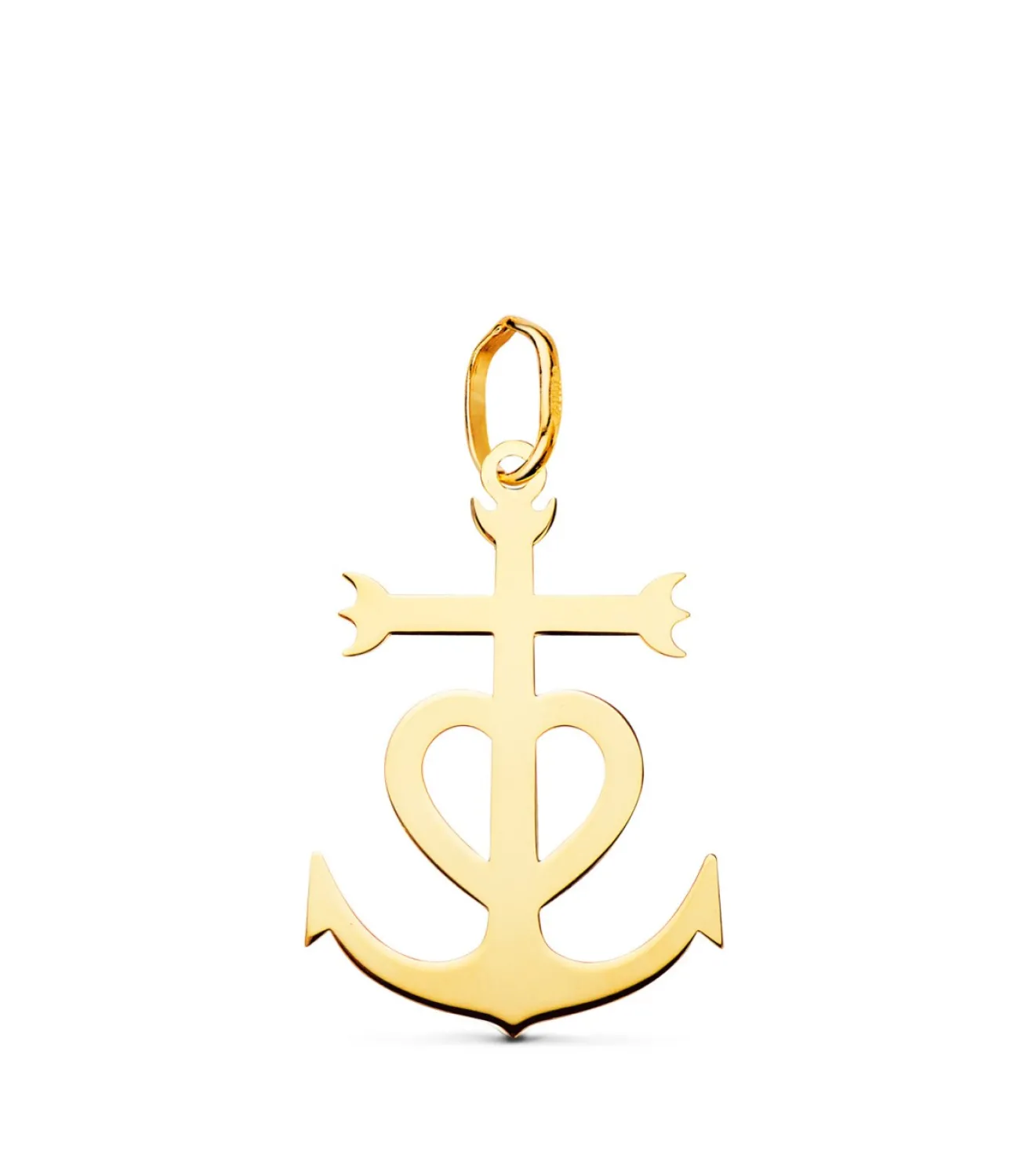 Colgante Cruz De Camarga 22Mm Oro 18K<Alda Joyeros New