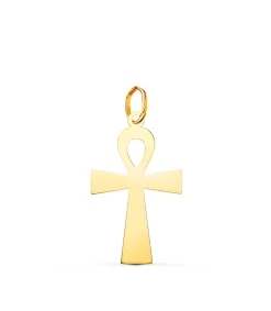 Colgante Cruz De La Vida Oro 18K 22Mm<Alda Joyeros Outlet